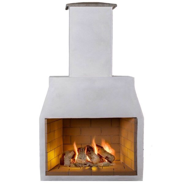 Garden Fireplace 1200 Model - The Isokern 1200 Outdoor Fireplace will be THE spectacular focal point in any garden. The 1200 is the largest model and is as easy to install as the smaller models.
