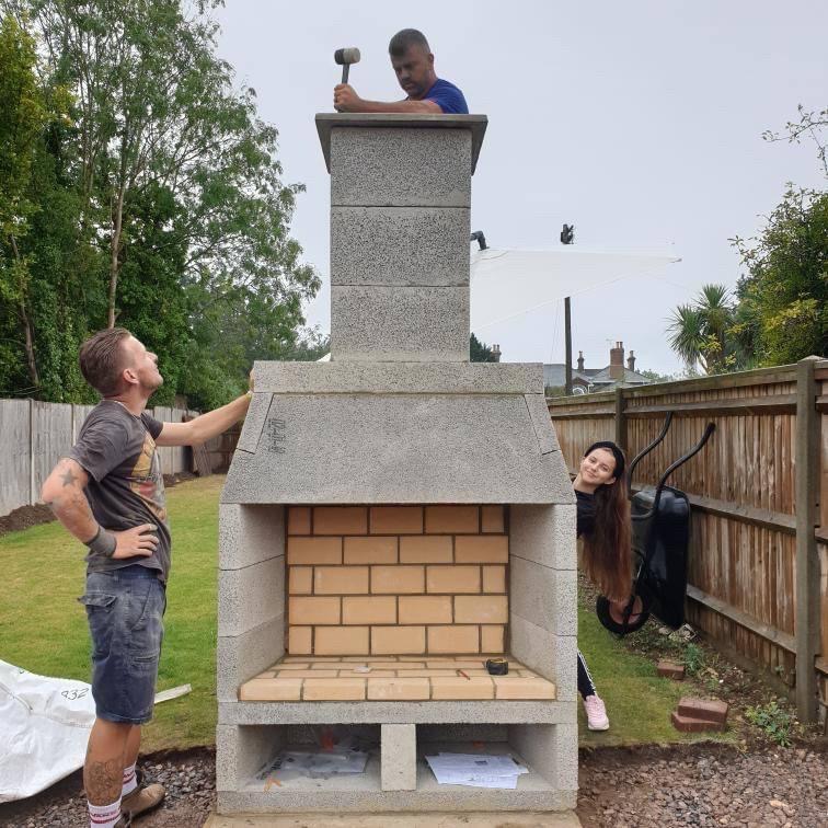 Garden Fireplace 1200 Model 7 Garden Fireplace 1200 Model - Image 7