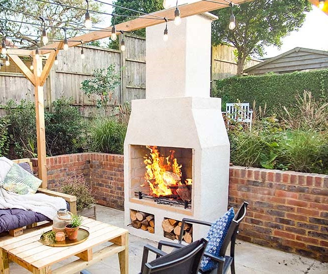 Garden Fireplace 950 Model 3 Garden Fireplace 950 Model - Image 3