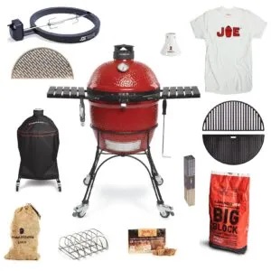 Kamado Joe - Classic 2 Pro Joe Bundle - <strong>Please select Free Kamado Joe T-shirt size from the drop down box before adding the bundle to your cart!</strong> The Kamado Joe – Classic 2 is the latest grill in the Kamado Joe Range. Maintaining the high standards of craftsmanship and innovation synonymous with Kamado Joe this model is packed with new features, making it the most advanced kamado grill available anywhere today.<del></del> <hr />   <span style="color: #000000;"><em>Please select your t-shirt size in the 'notes' section at checkout. *T-shirt colours & styles may vary depending on availability.</em></span>  