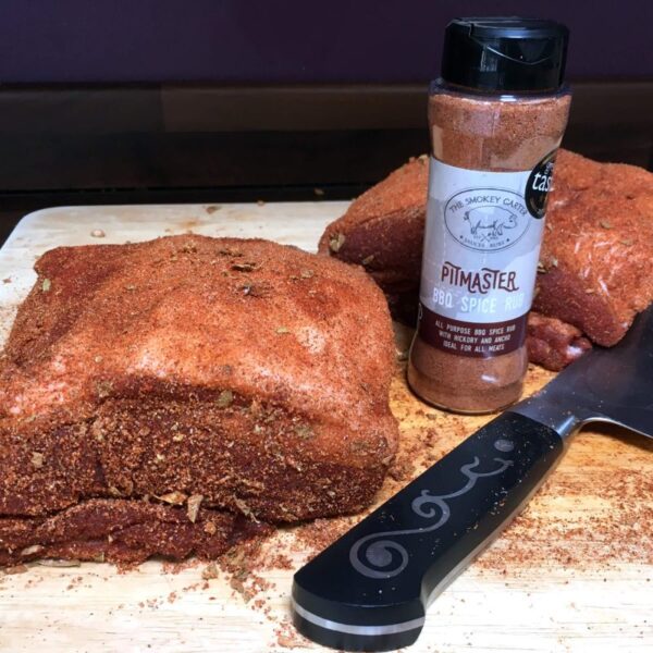 Pitmaster Rub - Pitmaster BBQ Spice Rub (90g Rub Shaker) (Won 2 Gold Stars at the Great Taste Awards 2017) (Won 1st Place in the 2015 National Chilli Awards for Best Rub/Spice Blend) All purpose BBQ spice seasoning. With hints of natural hickory & chilli, perfect for all meats.