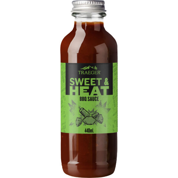 Traeger Sweet & Heat Sauce - Traeger Sweet & Heat Sauce The perfect blend of sweet & spicy makes for a deliciously complex, deeply satisfying sauce