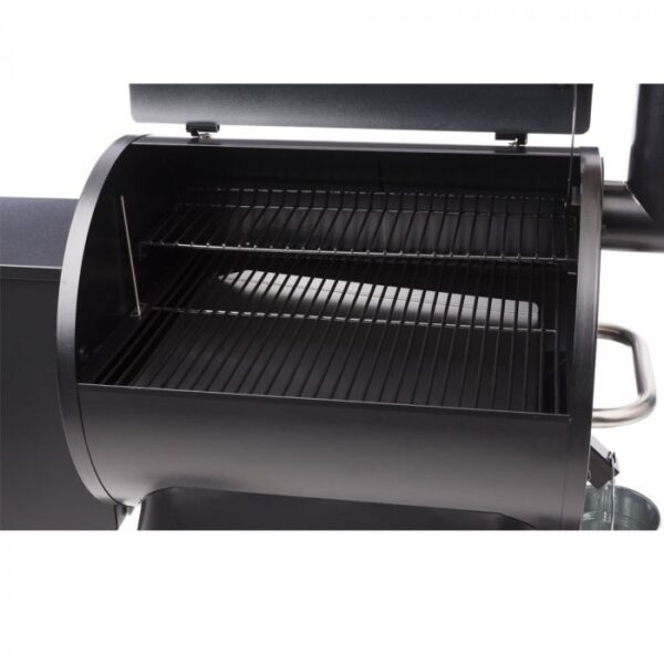 traeger-pro22-blu-grill-lid-open