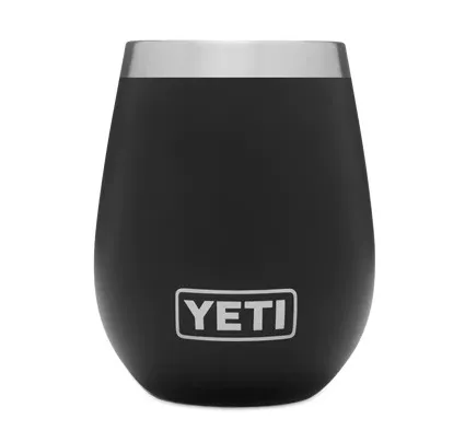 Yeti Rambler 10oz Wine Tumbler - Black