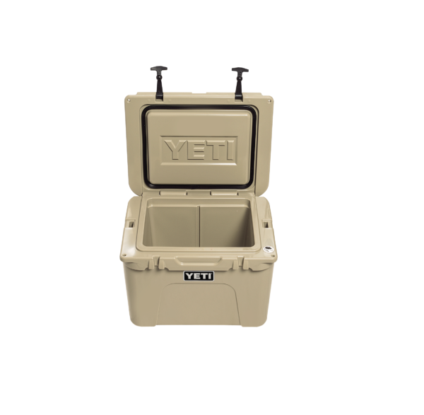 Yeti Tundra 35 - Tan - Yeti Tundra 35 - Tan The YETI Tundra® 35 is the right size for personal hauls or food for a small crew. It boasts up to three inches of PermaFrost™ Insulation and a rugged rotomolded construction for optimum adventure performance. Note: This Tundra cooler comes with one dry goods basket. - Empty Weight: 9.1kg