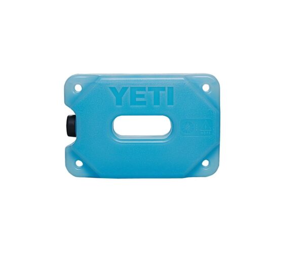 Yeti Ice 2lb - Yeti Ice 2lb YETI ICE™ is filled to the brim with science, dialled in to the most effective temperature to maximise the ice retention of any cooler, with a durable design that is break-resistant. Its custom shape reduces freezing time and multiple size options mean that you can outfit everything from your Hopper® Flip to your Tundra® 350 with YETI ICE. It works as an ice supplement, a welcome addition to your ice stash to make sure your contents stay colder for longer. Dimensions: YETI ICE 2lb - 20cm x 9.2cm x 4.1cm
