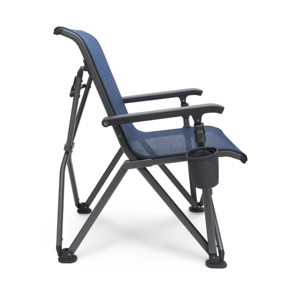 Yeti Trailhead Camp Chair - Navy - Yeti Trailhead Camp Chair - Navy Bring this folding quad chair to the beach, the trail, or to that epic vista.