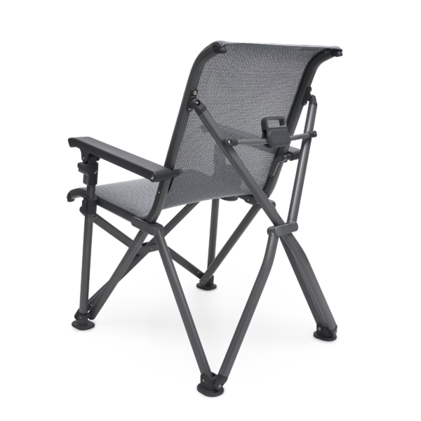 Yeti Trailhead Camp Chair - Charcoal - Yeti Trailhead Camp Chair - Charcoal Bring this folding quad chair to the beach, the trail, or to that epic vista.