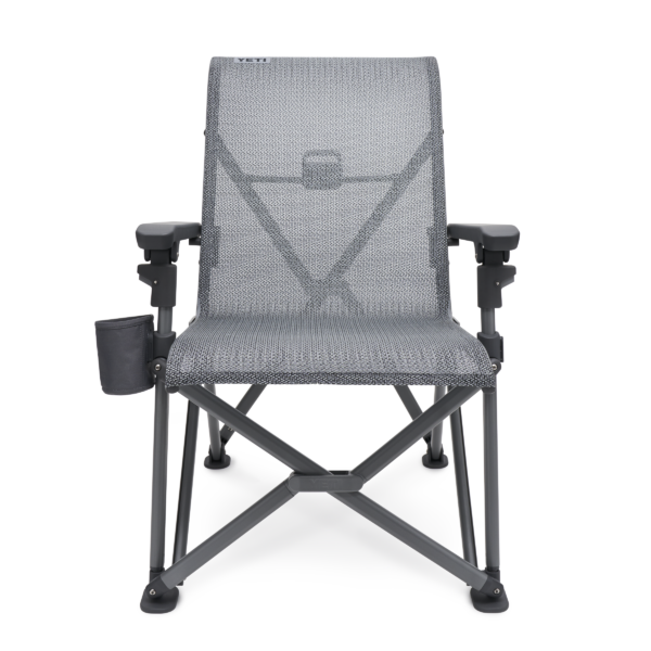 Yeti Trailhead Camp Chair - Charcoal - Yeti Trailhead Camp Chair - Charcoal Bring this folding quad chair to the beach, the trail, or to that epic vista.