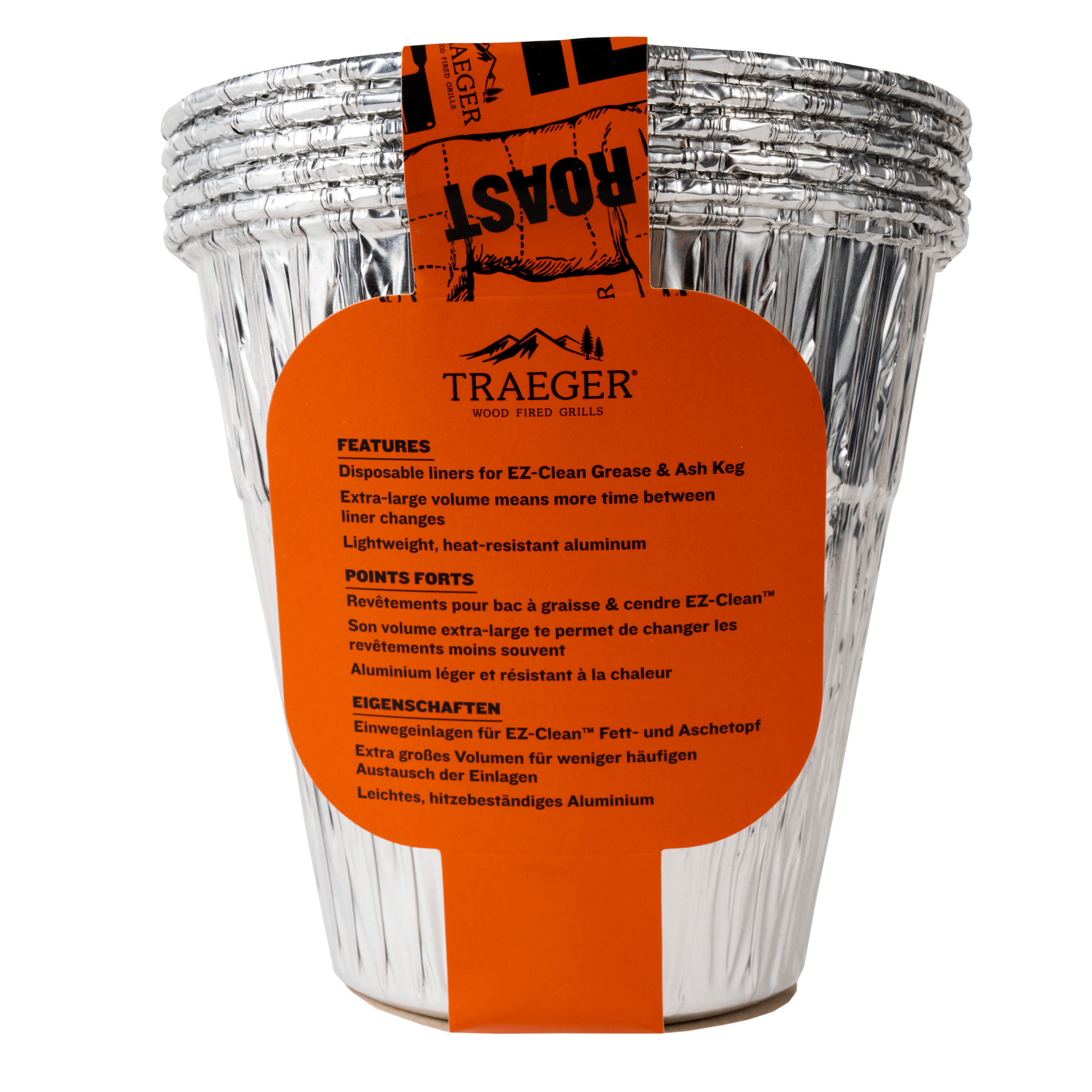 Traeger Timberline Grease & Ash Keg Liner – 5 Pack 2 Traeger Timberline Grease & Ash Keg Liner – 5 Pack - Image 2