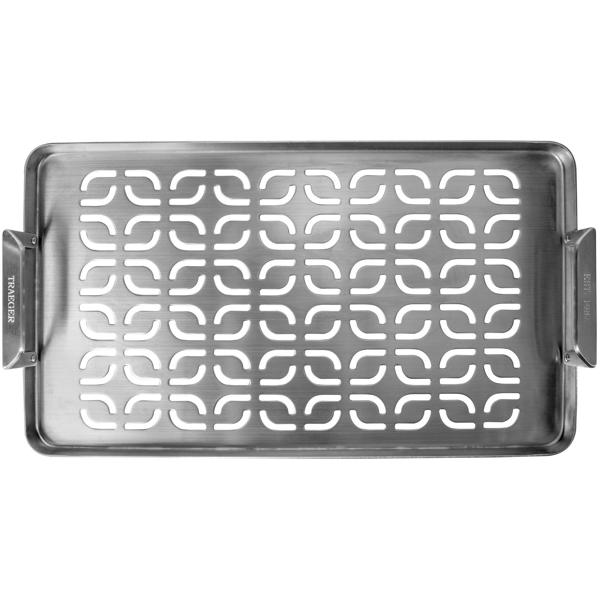 Traeger ModiFIRE Fish & Veggie Stainless Steel Grill Tray 2 Traeger ModiFIRE Fish & Veggie Stainless Steel Grill Tray - Image 2