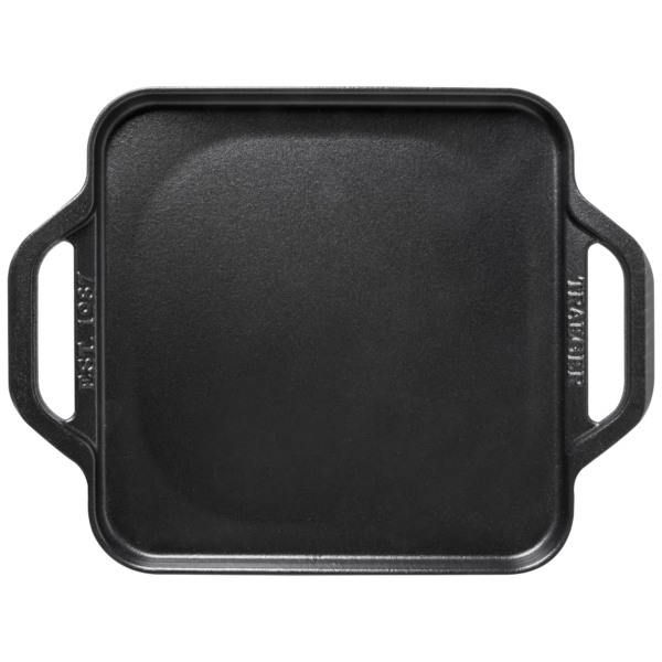 Traeger Induction Cast Iron Skillet - Traeger Induction Cast Iron Skillet Heat up this Cast Iron Skillet on your Traeger Induction™ cooktop to finish steaks with a scorching-hot sear, sauté side dishes, and simmer sauces while your meal cooks. It’s engineered to work seamlessly with Traeger Induction for premium performance, and it’s pre-seasoned to deliver non-stick performance from the very first cook.