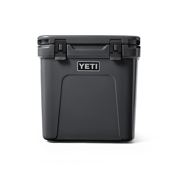 Yeti Roadie 48 – Charcoal - Yeti Roadie 48 – Charcoal Easy enough for long treks, tall enough for chilled wine, big enough for an all-day tailgate  