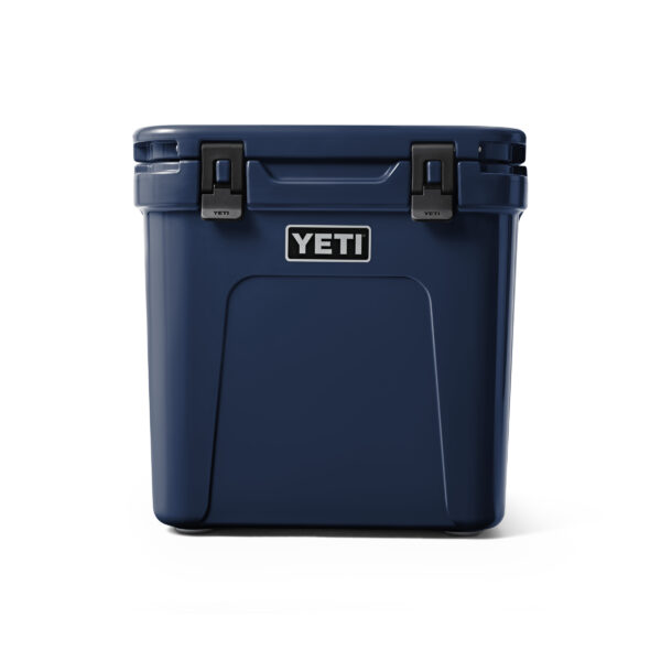 Yeti Roadie 48 – Navy - Yeti Roadie 48 – Navy Easy enough for long treks, tall enough for chilled wine, big enough for an all-day tailgate  