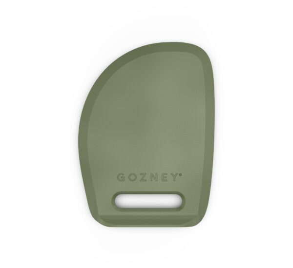 Gozney Dough Scraper - Gozney Dough Scraper The Gozney Dough Scraper is flexible yet firm with its silicon outer and stainless steel inner, it offers the optimum tension when bringing your dough out for action. From bowl to workbench. Easy.