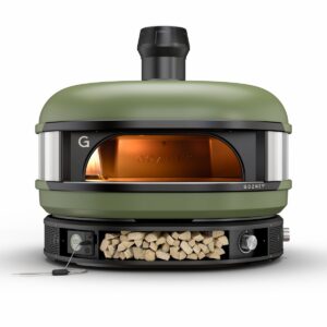 Gozney Dome - Dual Fuel - Olive - <p class="product-single-title">Gozney Dual Fuel Dome Essentials Bundle</p> Make wood-fired cooking easy with the Dome, the world’s most versatile outdoor oven plus all the essential you need! Enjoy a professional grade outdoor oven engineered to work effortlessly for beginners and exceptionally for chefs. Unrivalled performance. Unlimited possibilities. Made simple. Roast, smoke, steam or bake. Super fast or low and slow. A wood-fired adventure, every time, The Dome is the only investment you need to make in your garden.