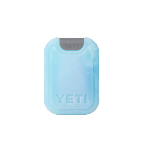Yeti Thin Ice 1/2lb - Yeti Thin Ice 1/2lb YETI THIN ICE™ is filled to the brim with science, dialled in to the most effective temperature to maximize the ice retention of YETI Soft Coolers, with a durable design that is break-resistant. Its custom shape reduces freezing time and multiple size options mean that you can outfit all your YETI Soft Coolers. It works as an ice supplement, a welcome addition to your ice stash to make sure your contents stay colder for longer.