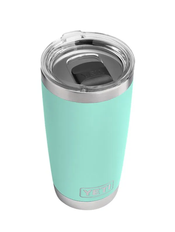 Yeti Rambler 20oz Tumbler - Seafoam 3 Yeti Rambler 20oz Tumbler - Seafoam - Image 3