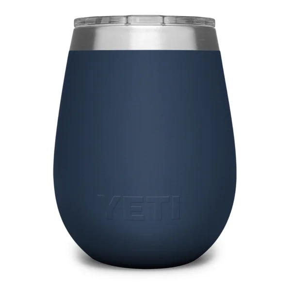 Yeti Rambler 10oz Wine Tumbler - Navy 2 Yeti Rambler 10oz Wine Tumbler - Navy - Image 2
