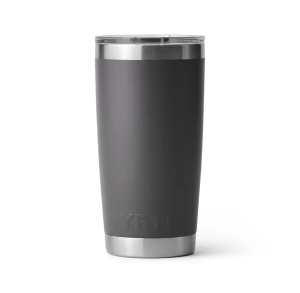 Yeti Rambler 20oz Tumbler - Charcoal 2 Yeti Rambler 20oz Tumbler - Charcoal - Image 2