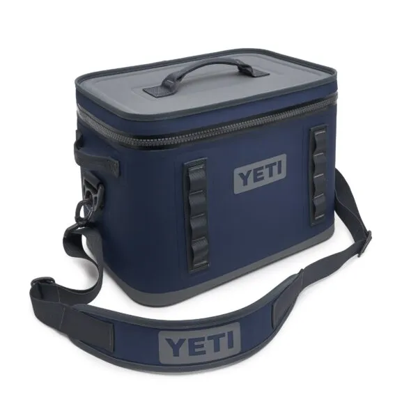 Yeti Hopper Flip 18 Soft Cooler - Navy 4 Yeti Hopper Flip 18 Soft Cooler - Navy - Image 4