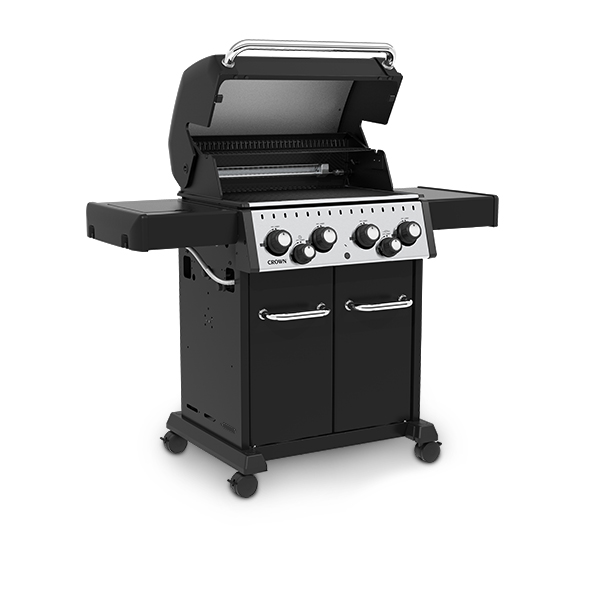 Broil King Crown 490 – Gas BBQ - Broil King Crown 490 – Gas BBQ See all the specifications you need to know below <strong>**Please contact us for delivery lead times as this item will be shipped directly from the manufacturer.  </strong>    