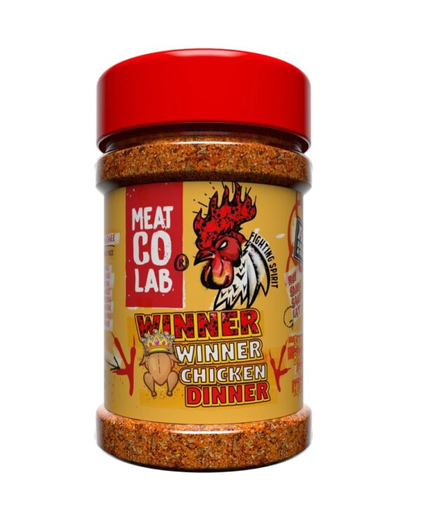 A&O Winner Winner Chicken Dinner BBQ Rub - A&O Winner Winner Chicken Dinner BBQ Rub This rub is the real MVP in the poultry game! It hits those flavours so hard that even the taste buds do a double-take! It’s got more groove than a bug jammin’ on a drumstick, and it flies off the charts with flavour faster than a chicken with wings! Put this rub on your yard bird, and you’ll have a feathered superstar.