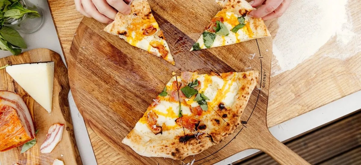 Gozney 14″ Acacia Wood Pizza Peel & Server 5 Gozney 14" Wood Pizza Peel