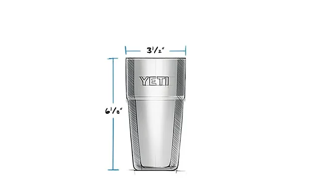 Yeti 20oz Stackable Cup - Navy 4 Yeti 20oz Stackable