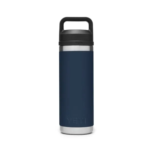 Yeti Rambler 18oz Bottle - Navy 2 Yeti Rambler 18oz Chug Cap Bottle Navy