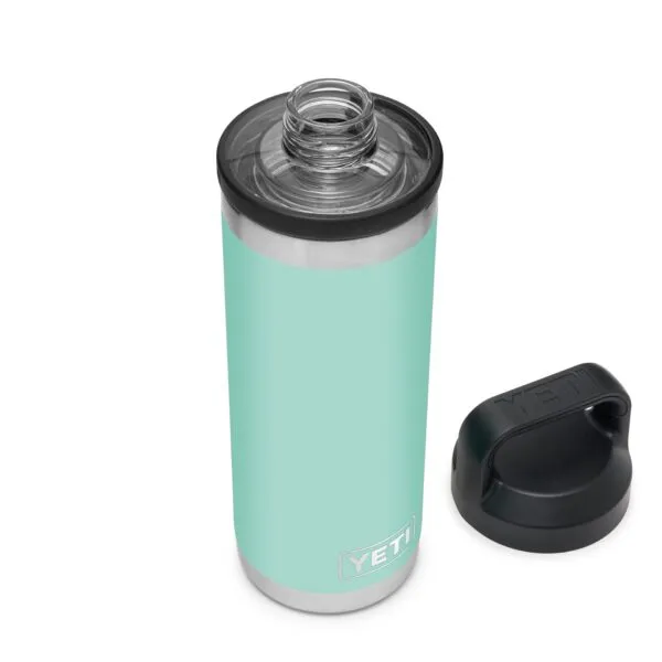 Yeti Rambler 18oz Bottle - Seafoam 3 Yeti 18oz Chug Cap Bottle Seafoam