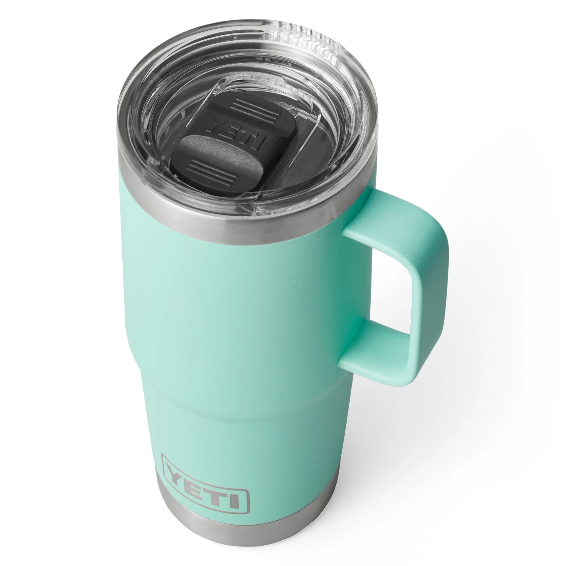 Yeti Rambler 20oz Travel Mug - Seafoam 3 Yeti 20oz Travel Mug Seafoam