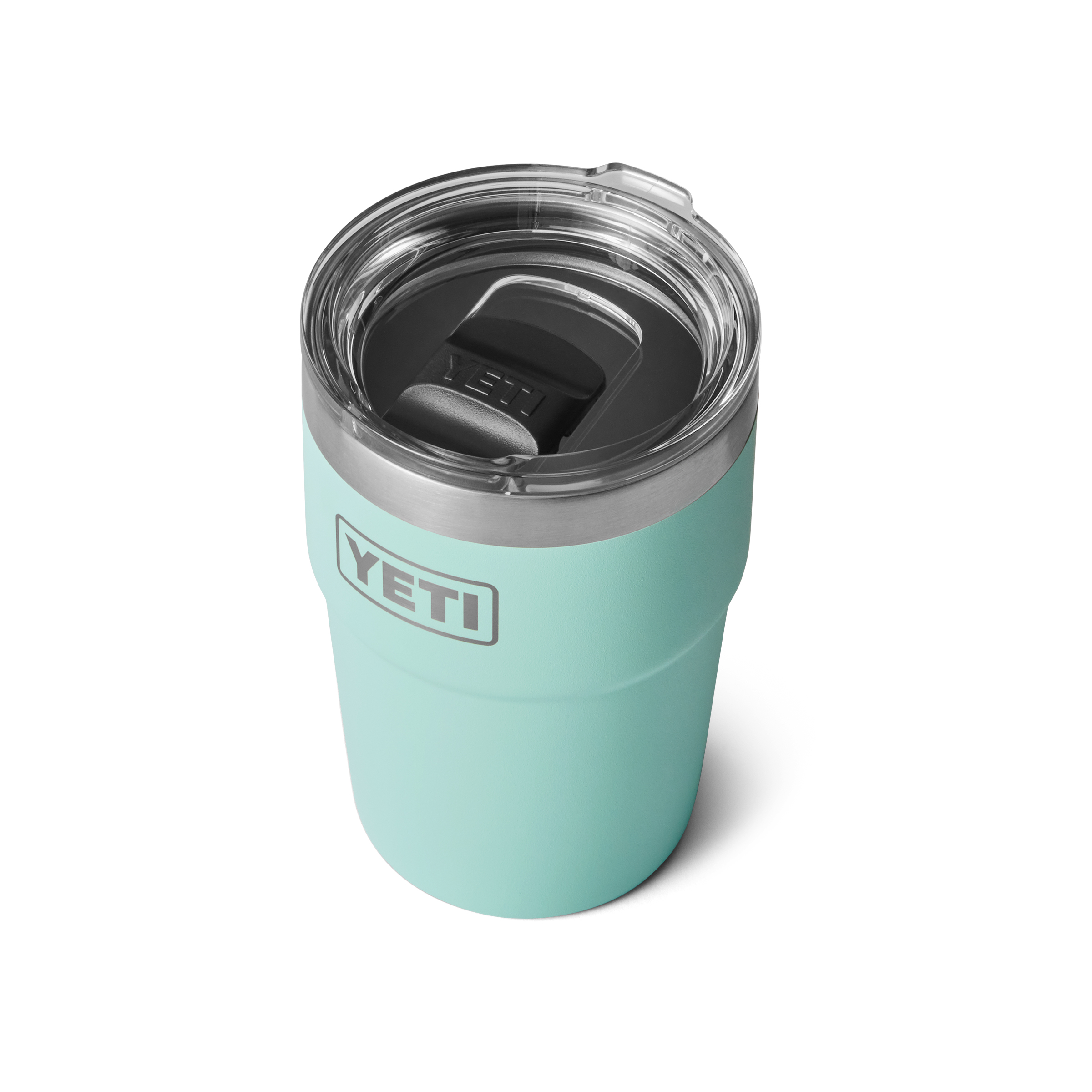 Yeti 16oz Stackable Cup - Seafoam 3 Yeti 16oz Stackable Rambler Seafoam