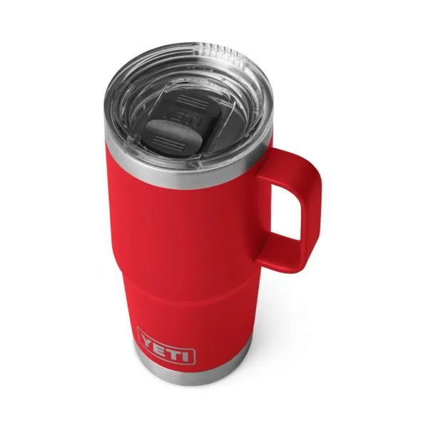 Yeti Rambler 20oz Travel Mug - Rescue Red 3 Yeti 20oz Travel Mug Rescue Red