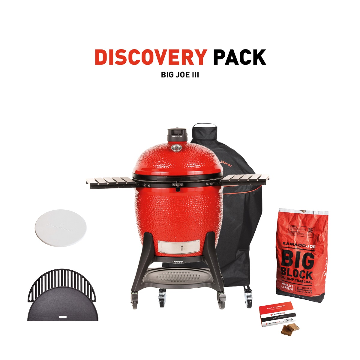Kamado Joe Big Joe 3 Discovery Pack