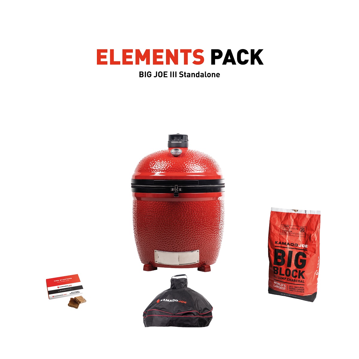 Kamado Joe Big Joe 3 Stand Alone Elements Pack