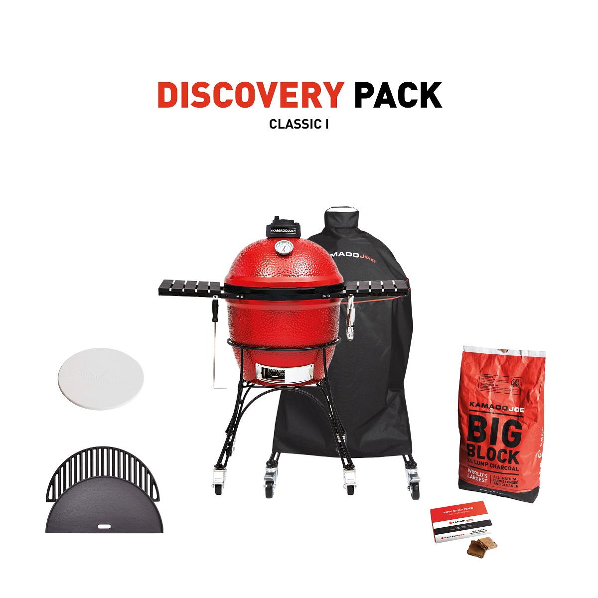 Kamado Joe Classic 1 Discovery Pack