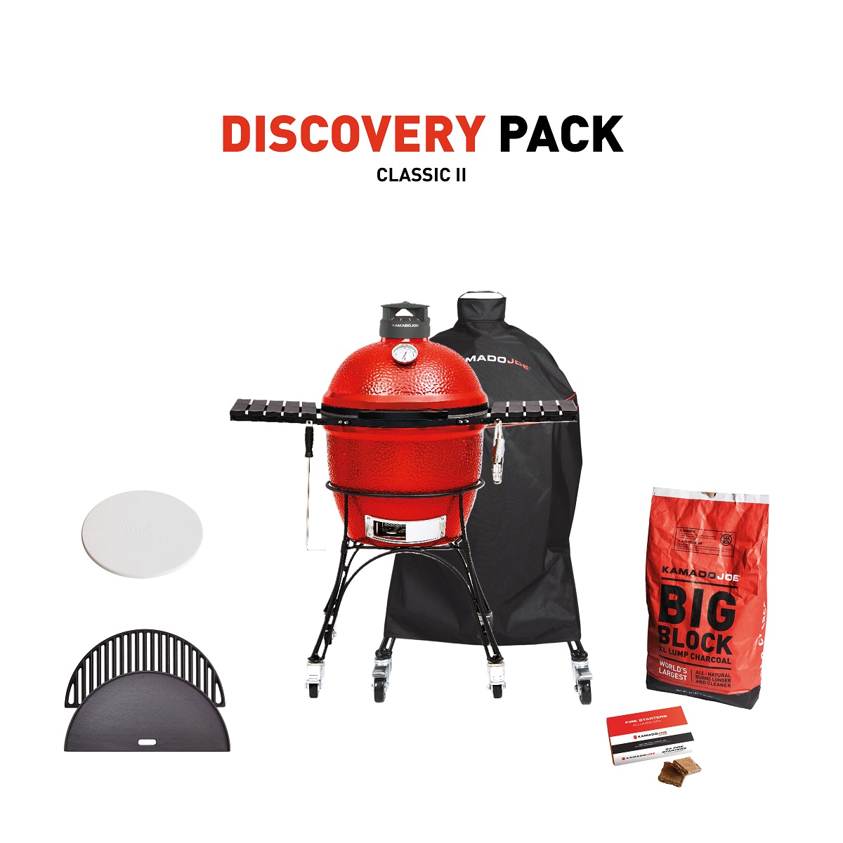 Kamado joe Classic 2 Discovery Pack