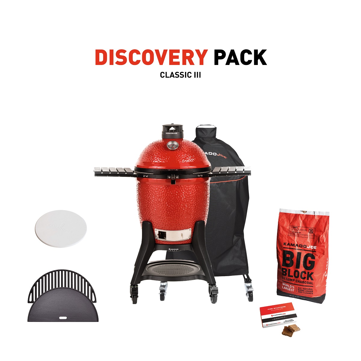 Kamado Joe Classic 3 Discovery Pack