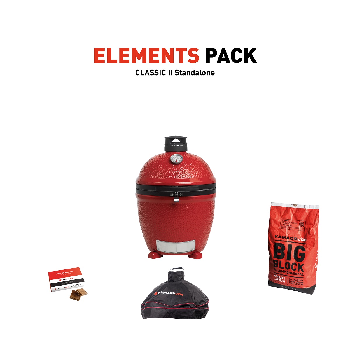 Kamado Joe Classic 2 Stand Alone Elements Pack
