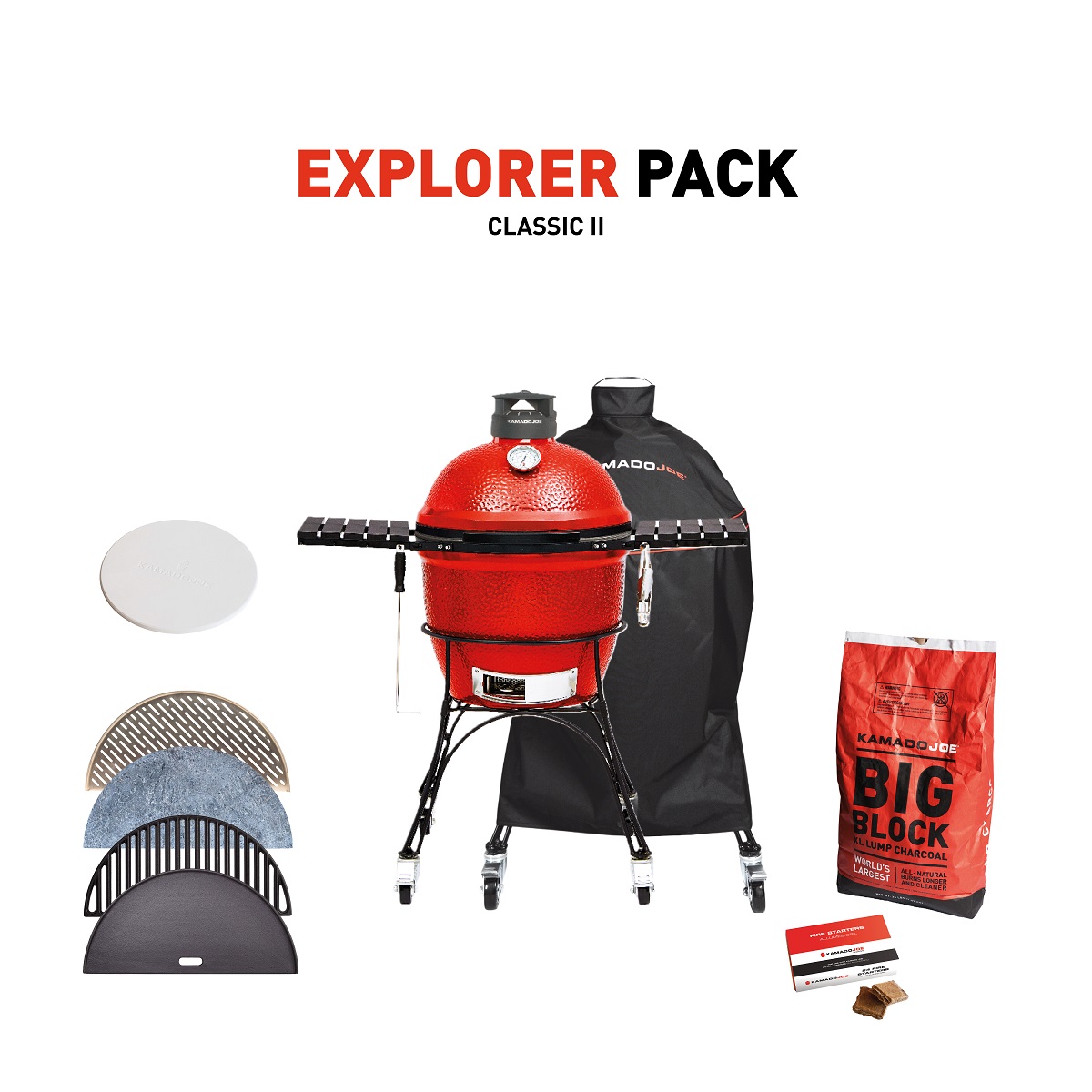 Kamado Joe Classic 2 Explorers Pack