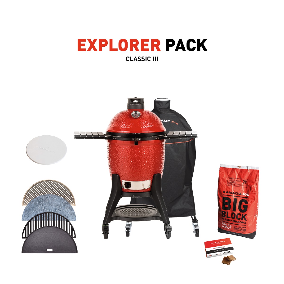 Kamado Joe Classic 3 Explorers Pack