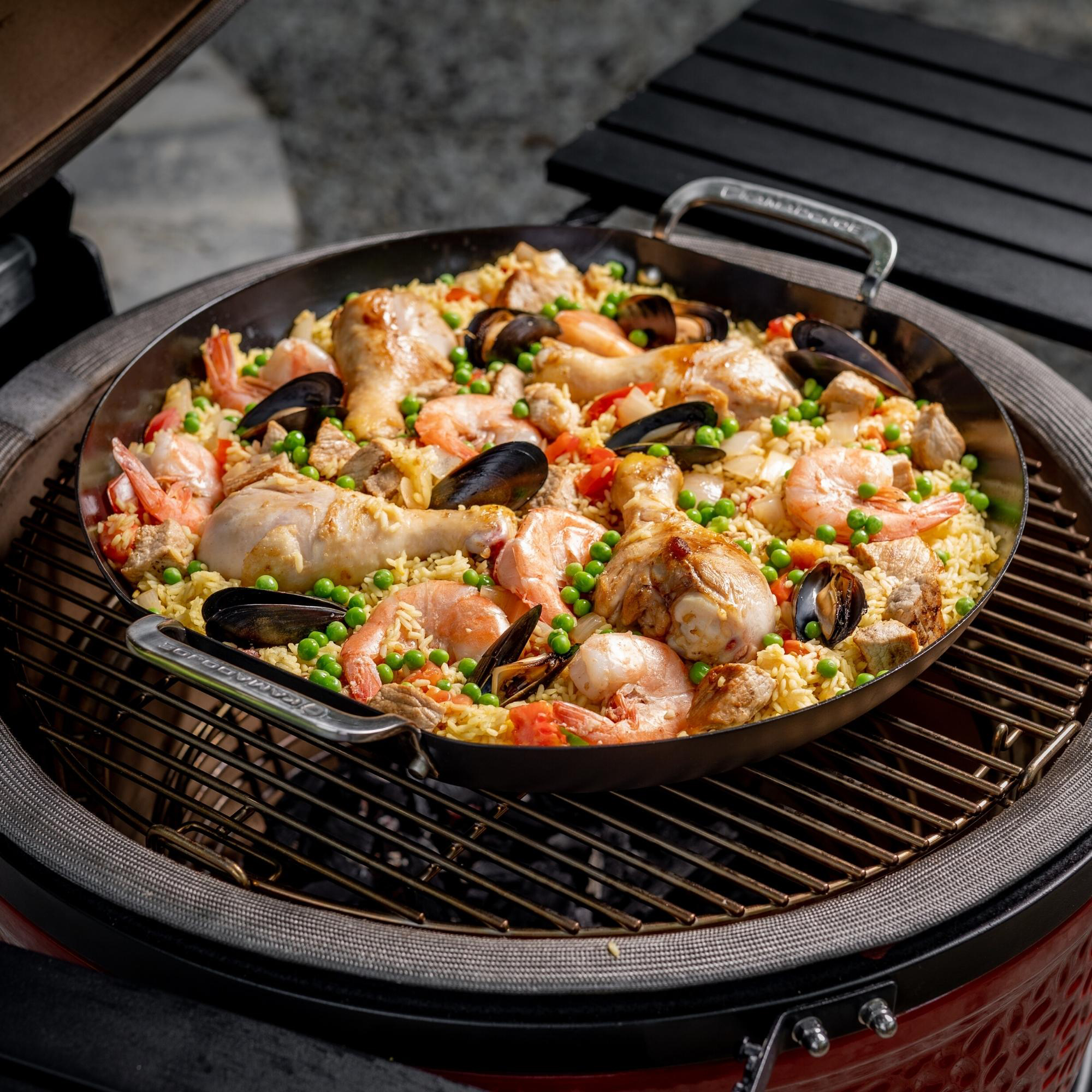 Kamado Joe Karbon Steel Paella Pan 5 Kamado Joe Karbon Steel Paella Pan
