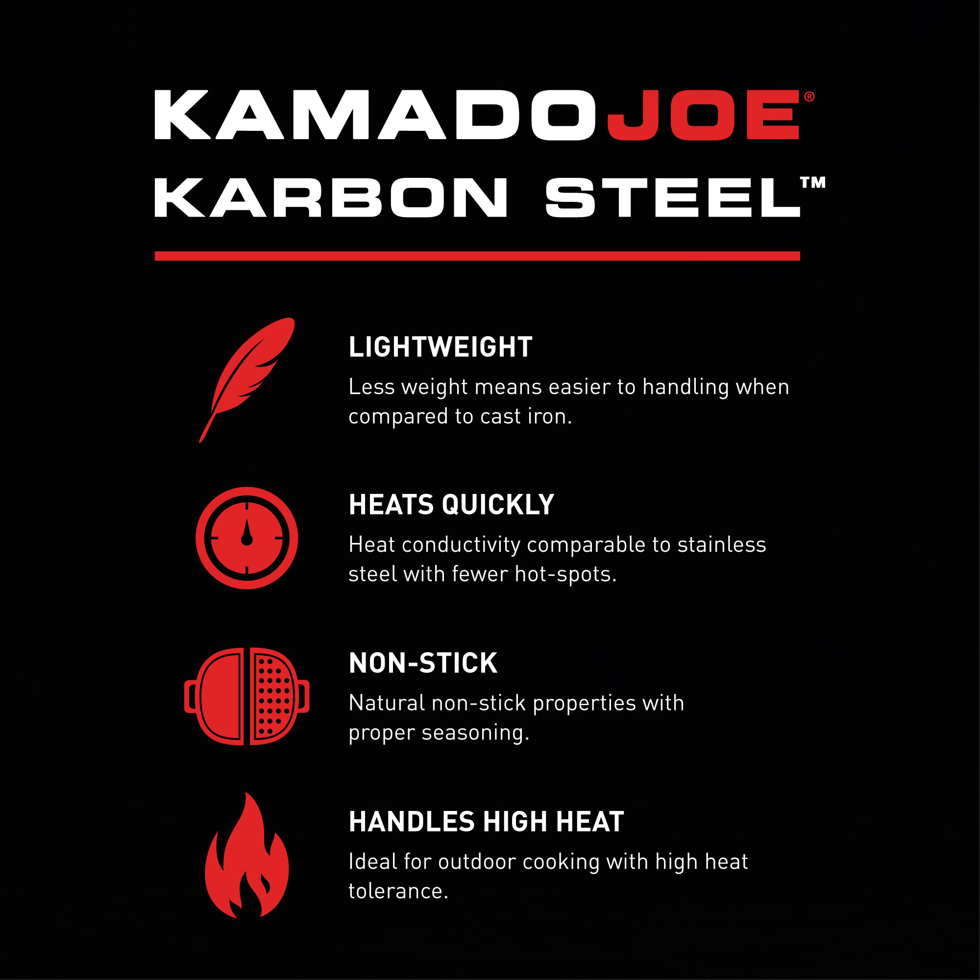 Kamado Joe Karbon Steel Paella Pan 9 Kamado Joe Karbon Steel Paella Pan