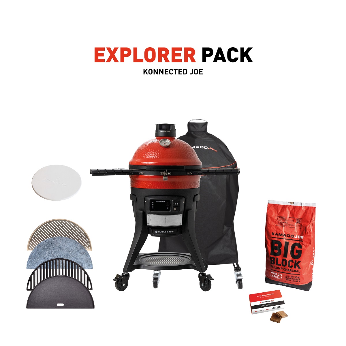 Kamado Joe Konnected Joe Explorer Pack