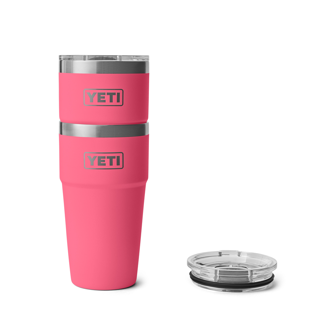 Yeti 20oz Stackable Cup - Tropical Pink 2 Yeti Rambler 20oz Stackable Tropical Pink