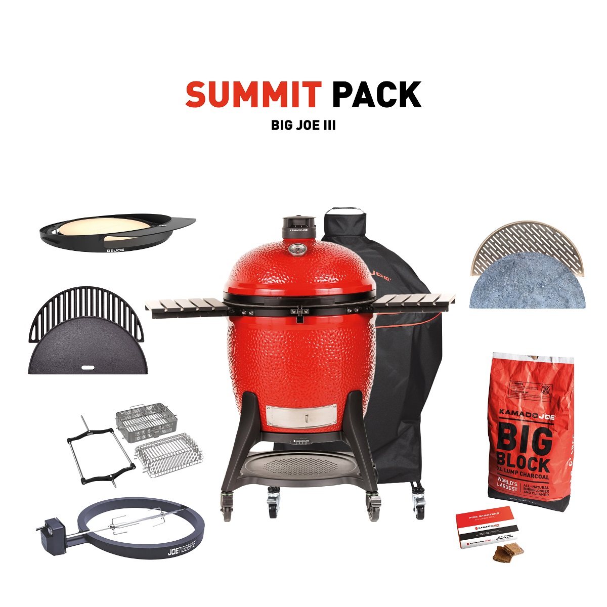 Kamado Joe Big Joe 3 Summit Pack