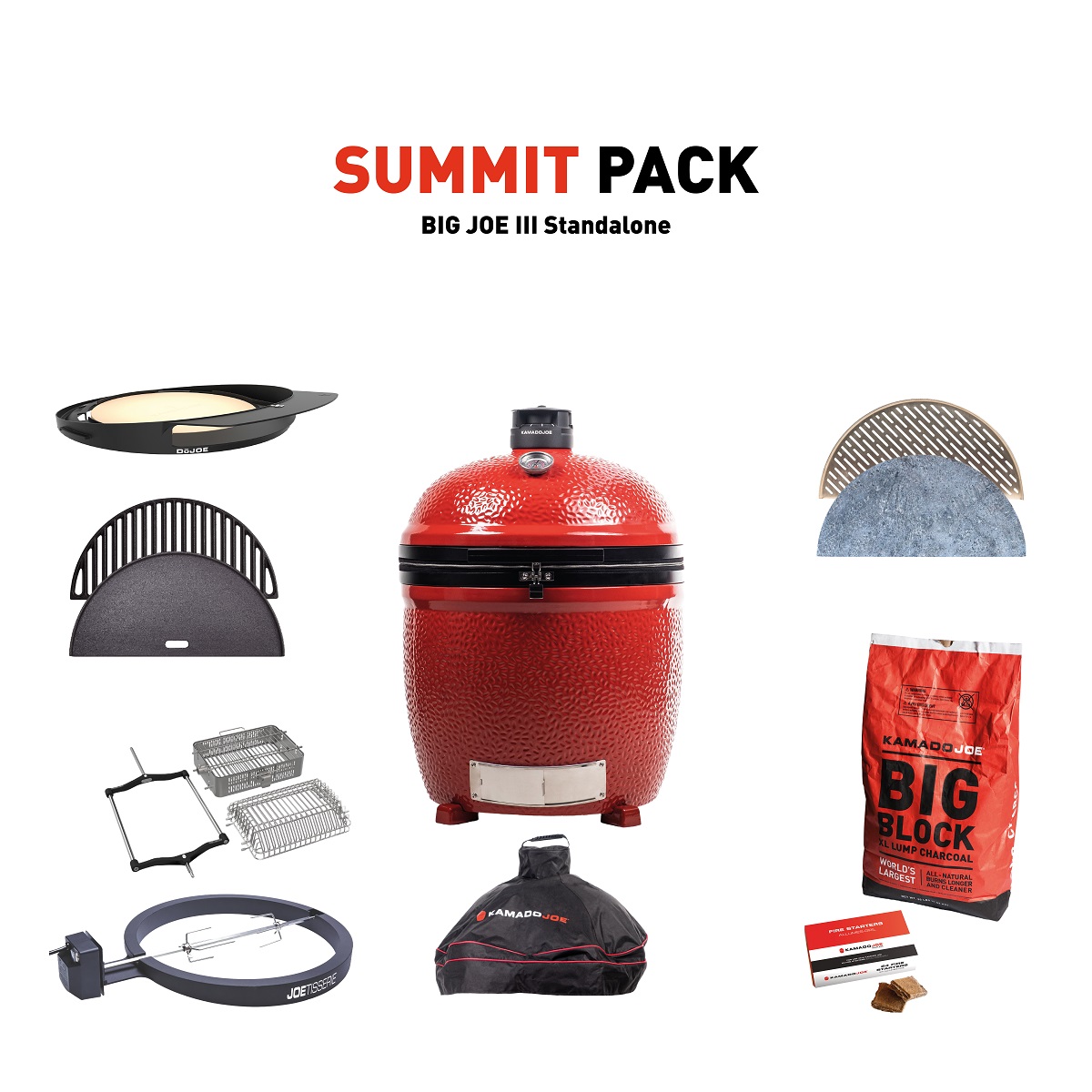 Kamado Joe Big Joe 3 Stand-Alone Summit Pack