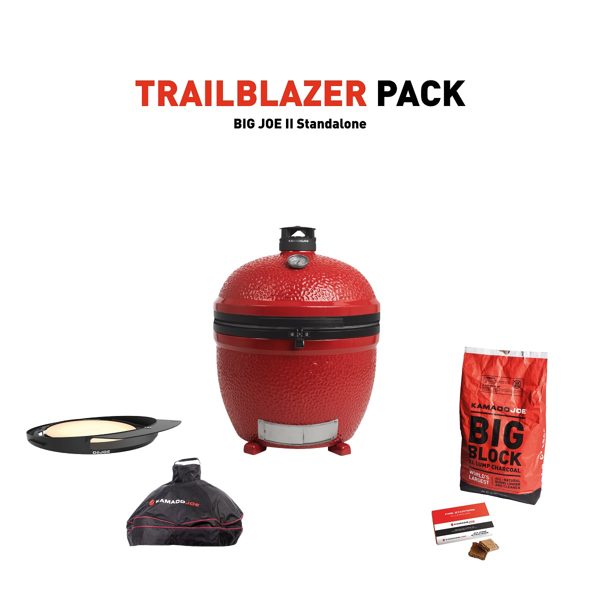 Kamado Joe Big Joe 2 Stand-Alone Trailblazer Pack