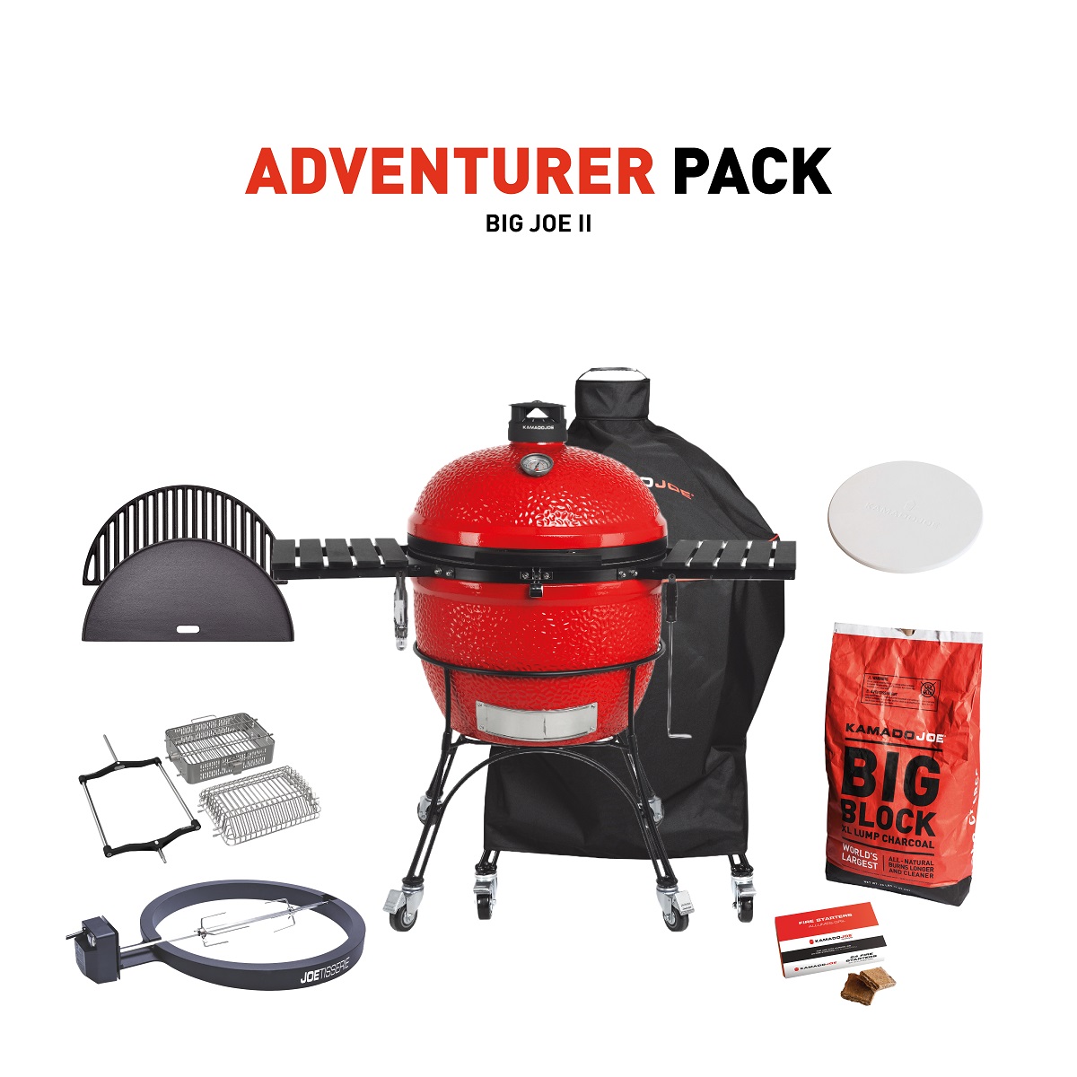 Kamado Joe Big Joe 2 Adventurer Pack
